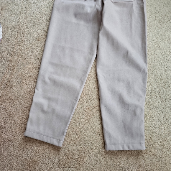 ANTHROPOLOGIE AVEC LES FILLES Vegan Faux Leather Soft Utility Pants - Picture 7 of 10